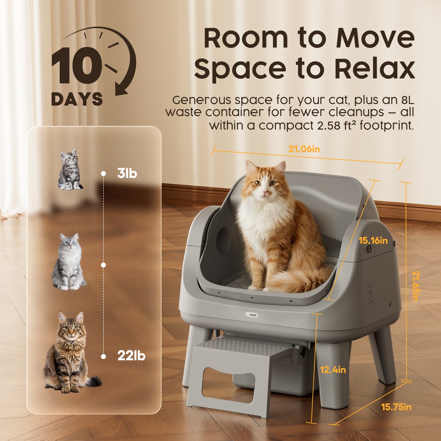 AutoScooper 12 Cat Litter Box