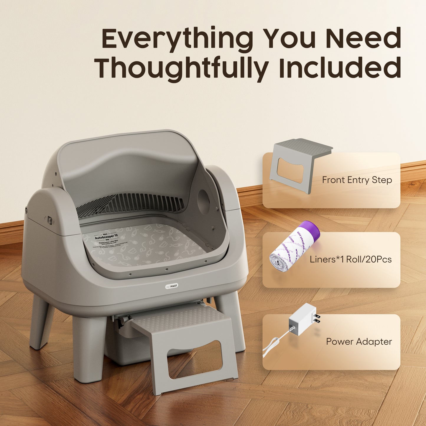 AutoScooper 12 Cat Litter Box