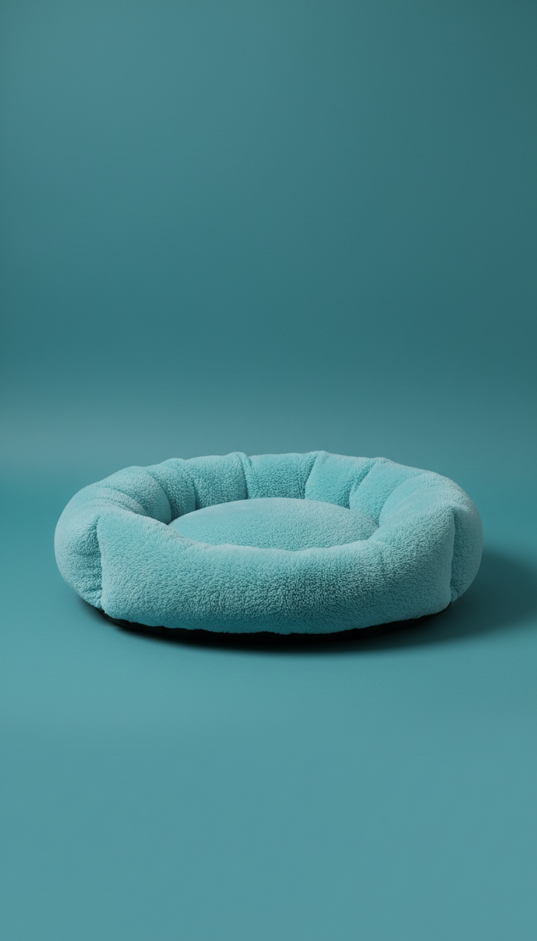 Plush Bed In Bold Print
