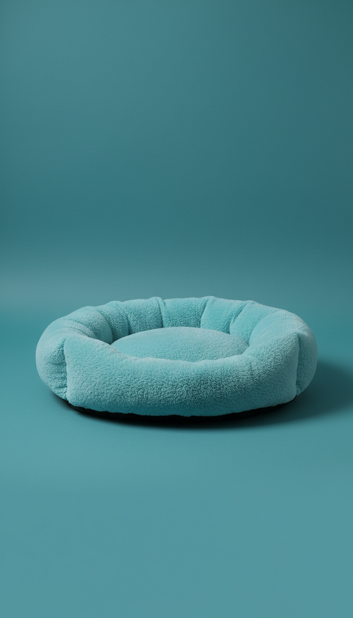 Plush Bed In Bold Print