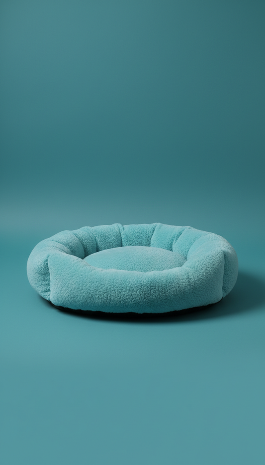 Plush Bed In Bold Print